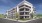 4 story building rendering with a few people walking Taryn at 401 luxury apartments for rent Raleigh NC